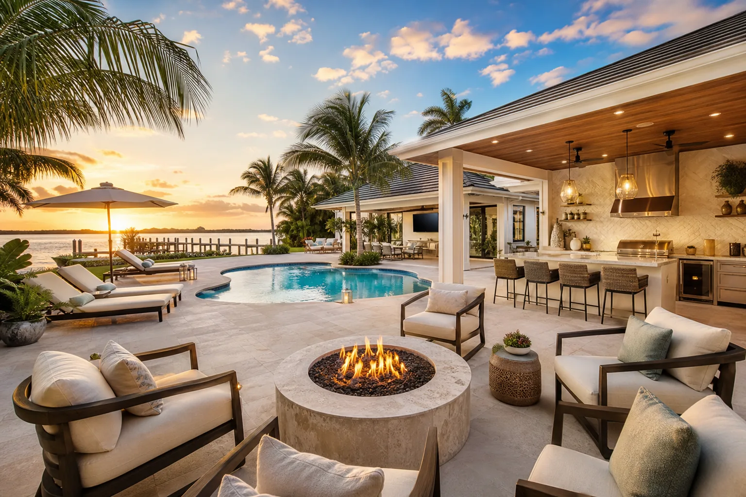 Outdoor Entertainment Space for an Airbnb (Pool Deck, Lanai, and the Amenity Layer Most Owners Underbuild)