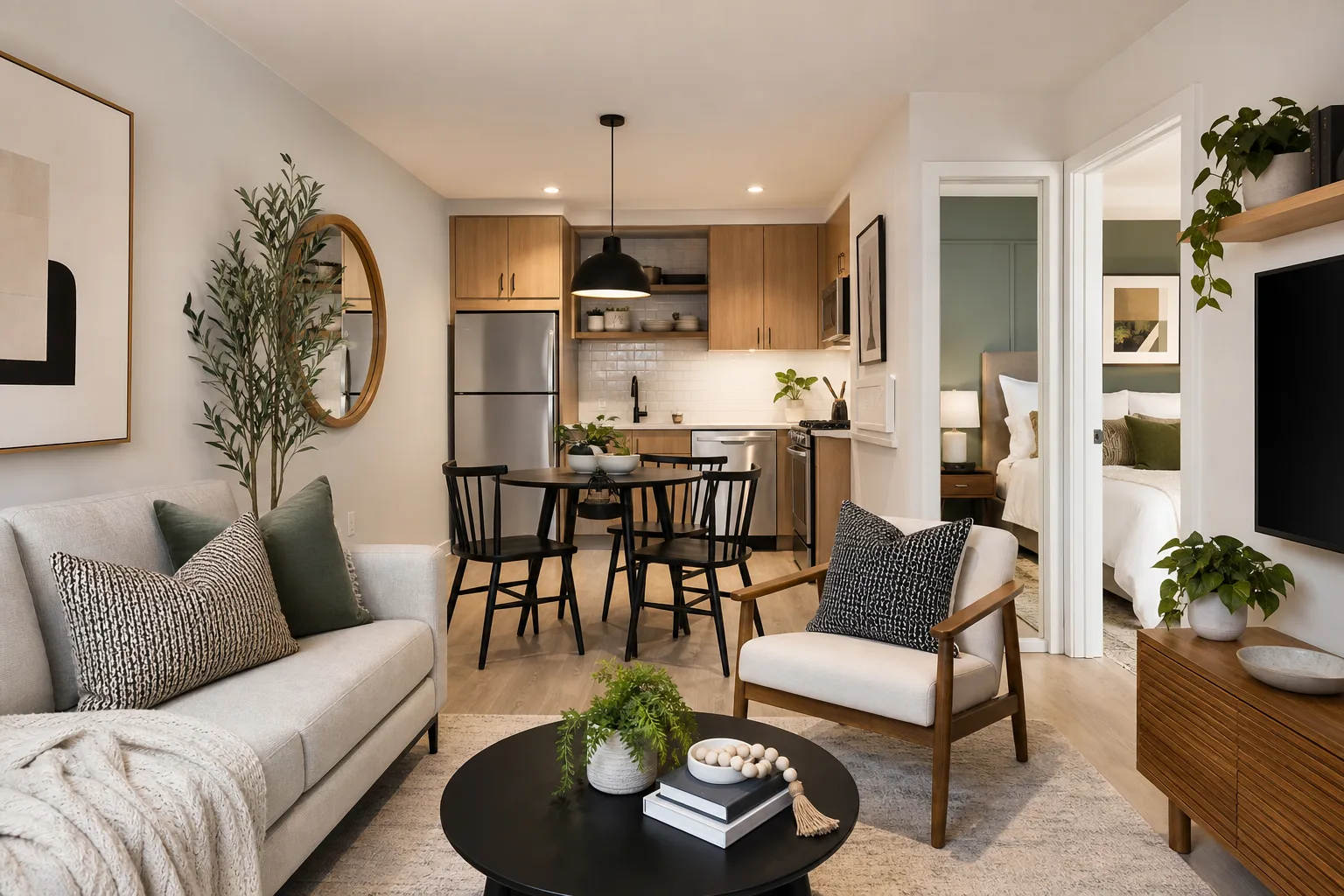 Small Airbnb Furnishing Guide (1BR Studio Through 3BR Condo and Townhome)