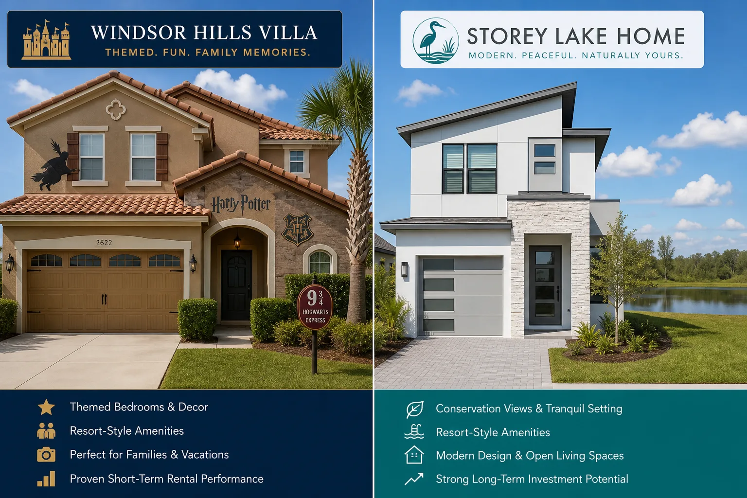Windsor Hills vs. Storey Lake: Furnishing Strategy for Vacation Rental Owners