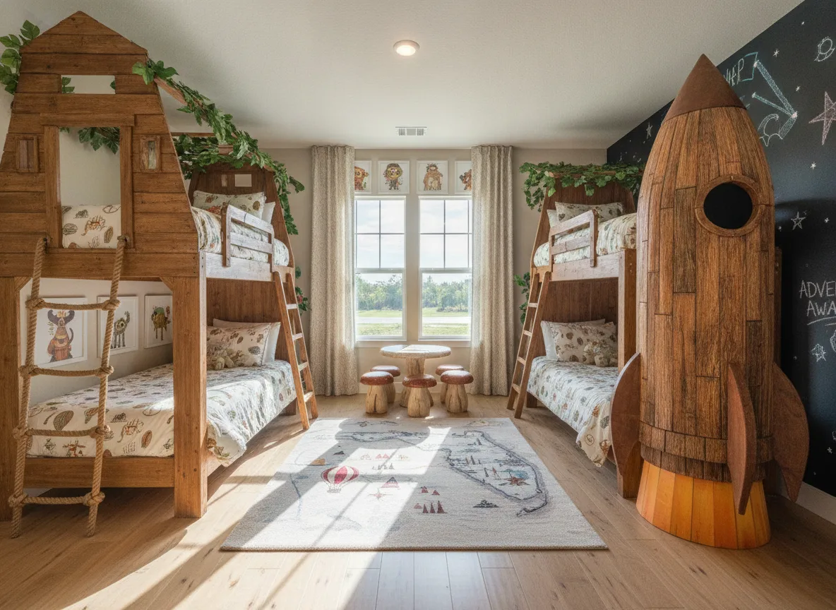 Orlando area vacation rental: Themed rooms (step 3)