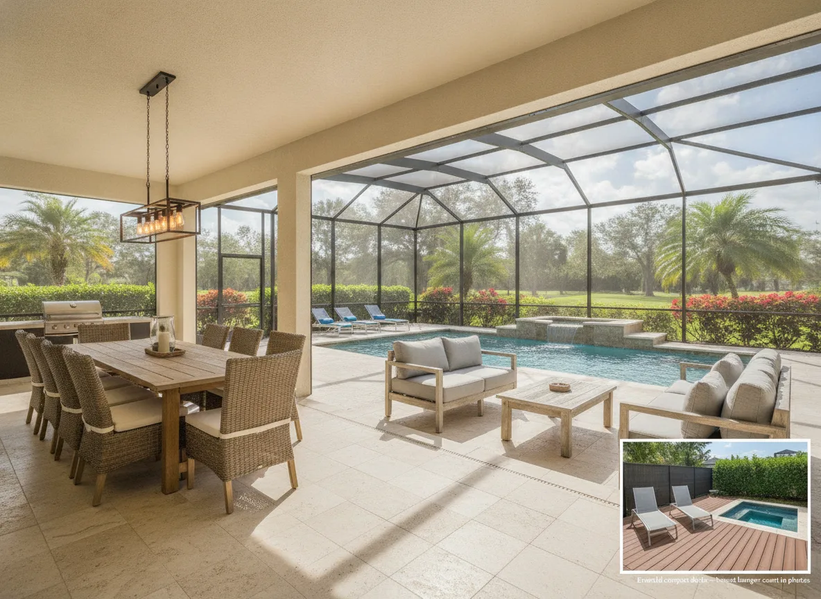 Orlando area vacation rental: Outdoor (step 4)