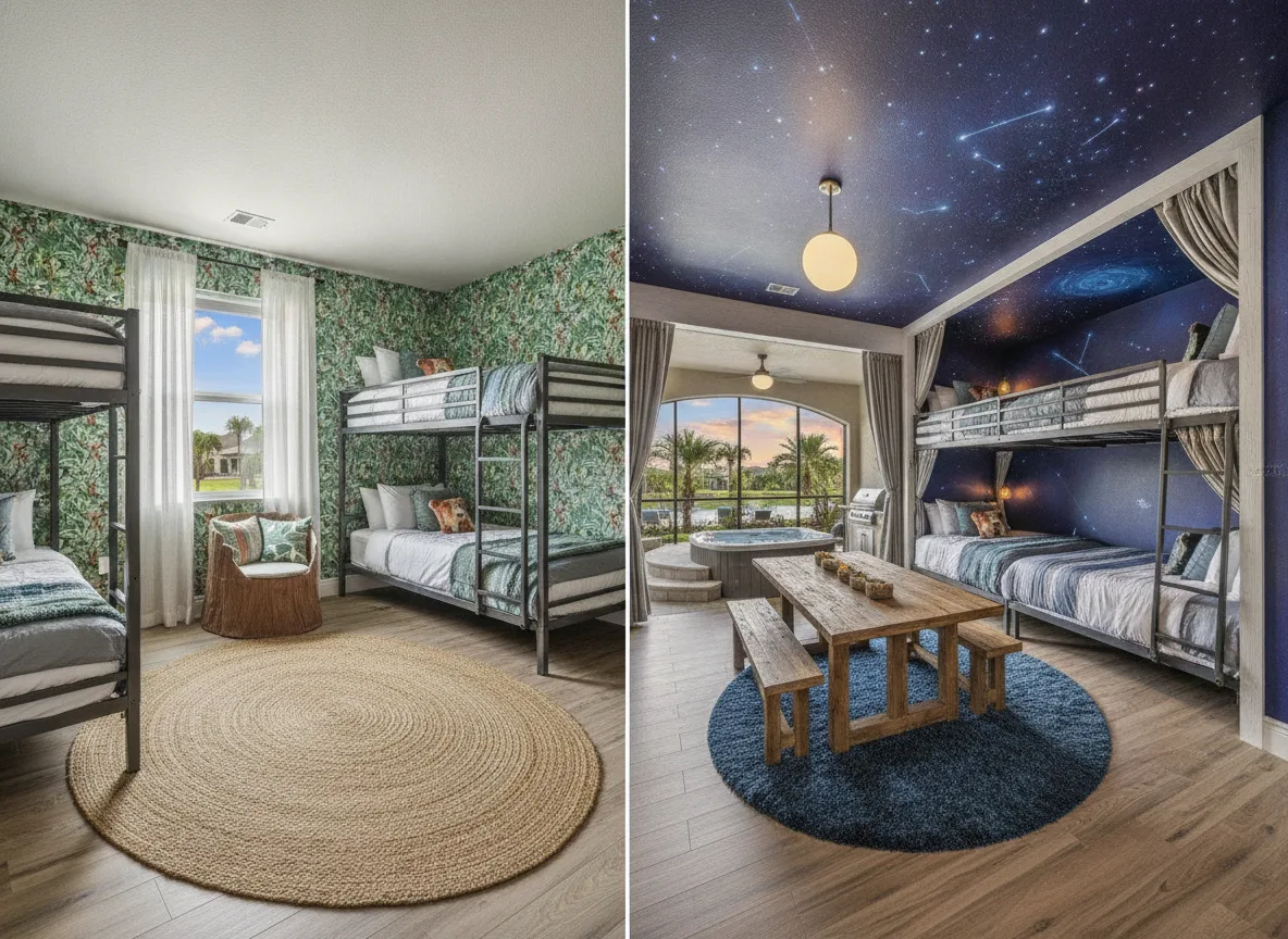 Themed rooms and sleep count (step 3)