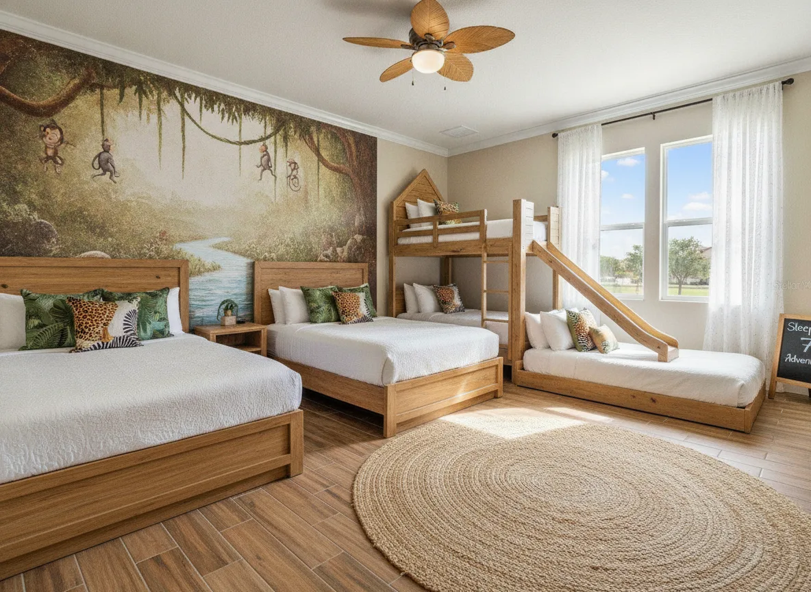 Themed rooms and sleep count (step 3)