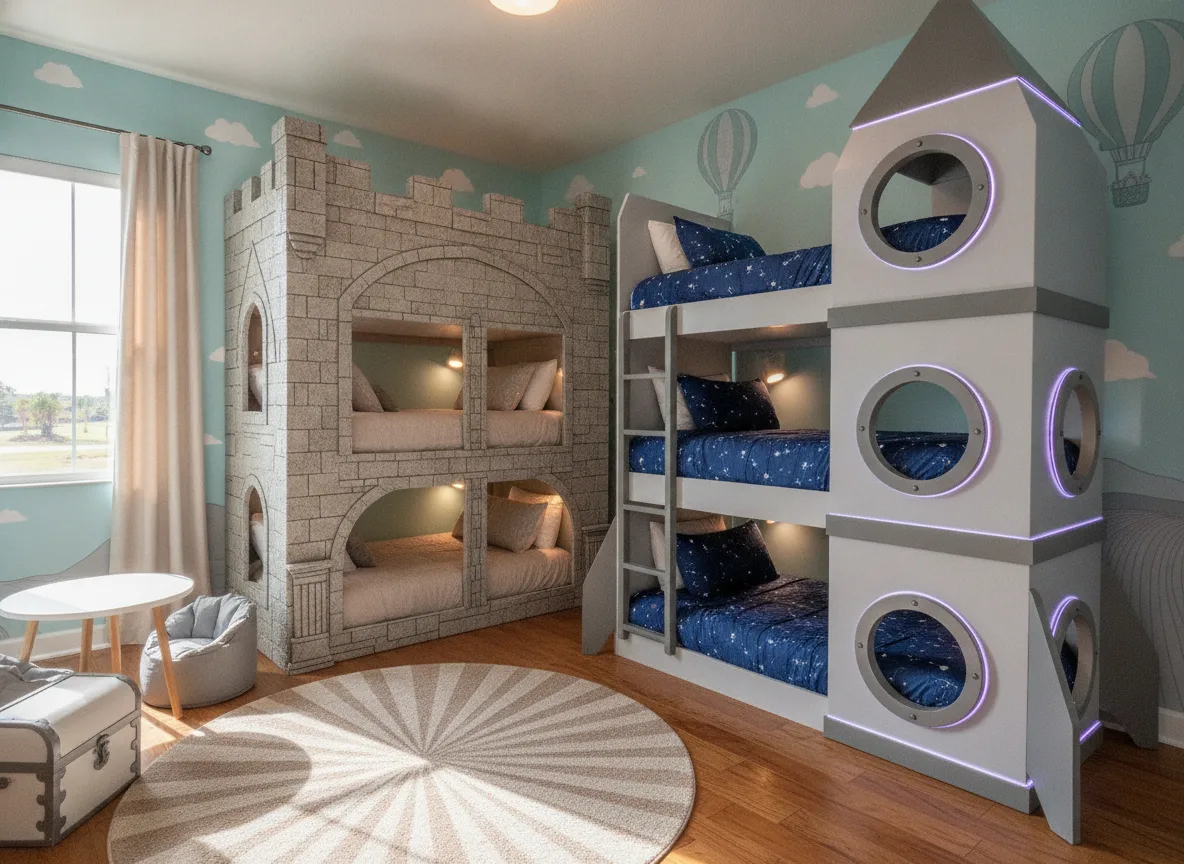Themed rooms and sleep count (step 3)