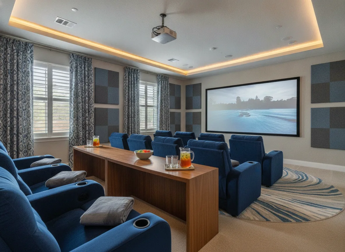 Orlando area vacation rental: Theater spec (step 4)