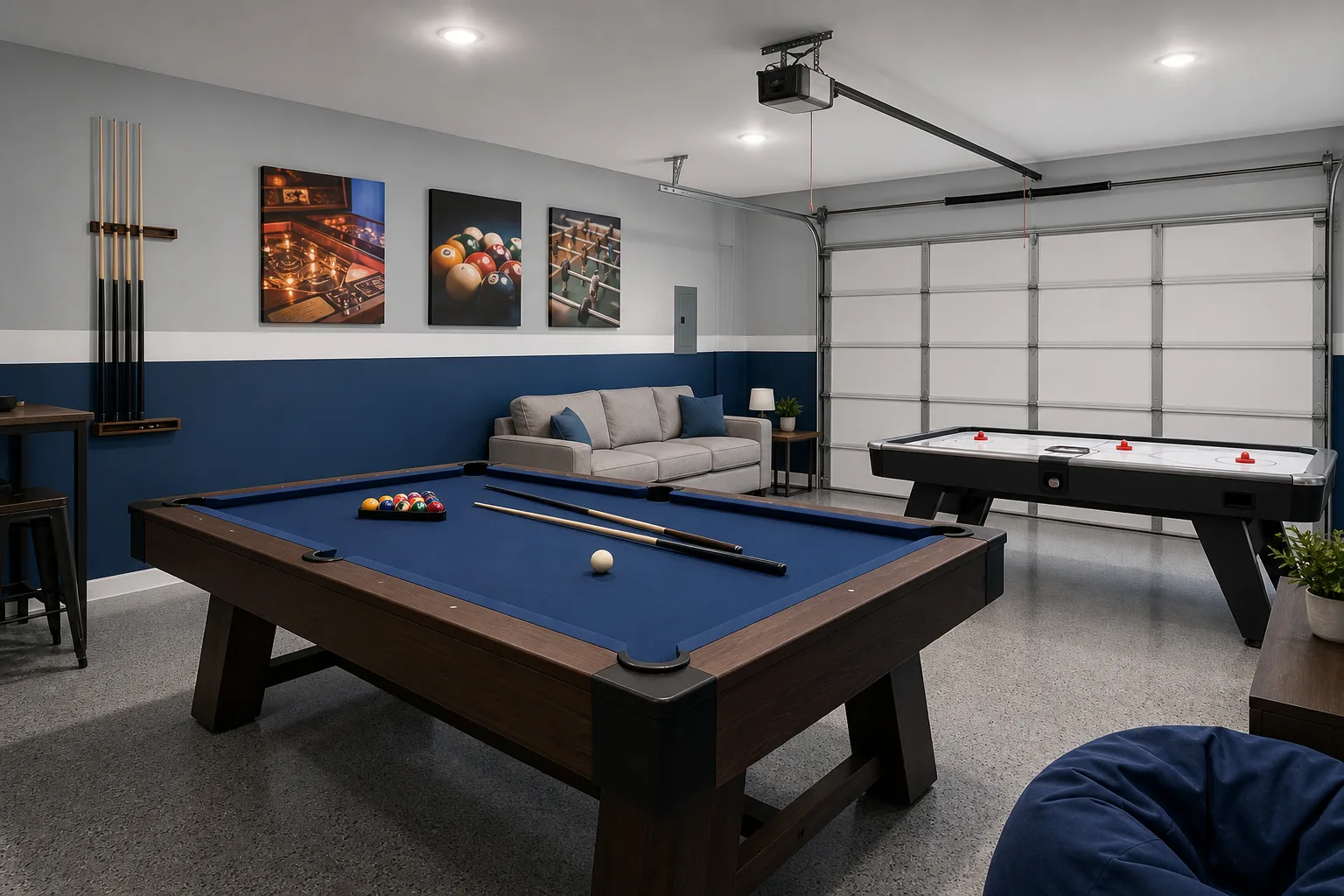 Game room conversion is not a furniture purchase