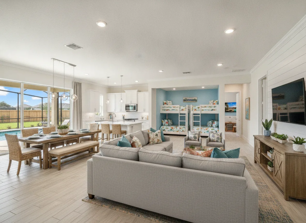 Orlando area vacation rental: Who books Kissimmee Resort Corridor (step 1)