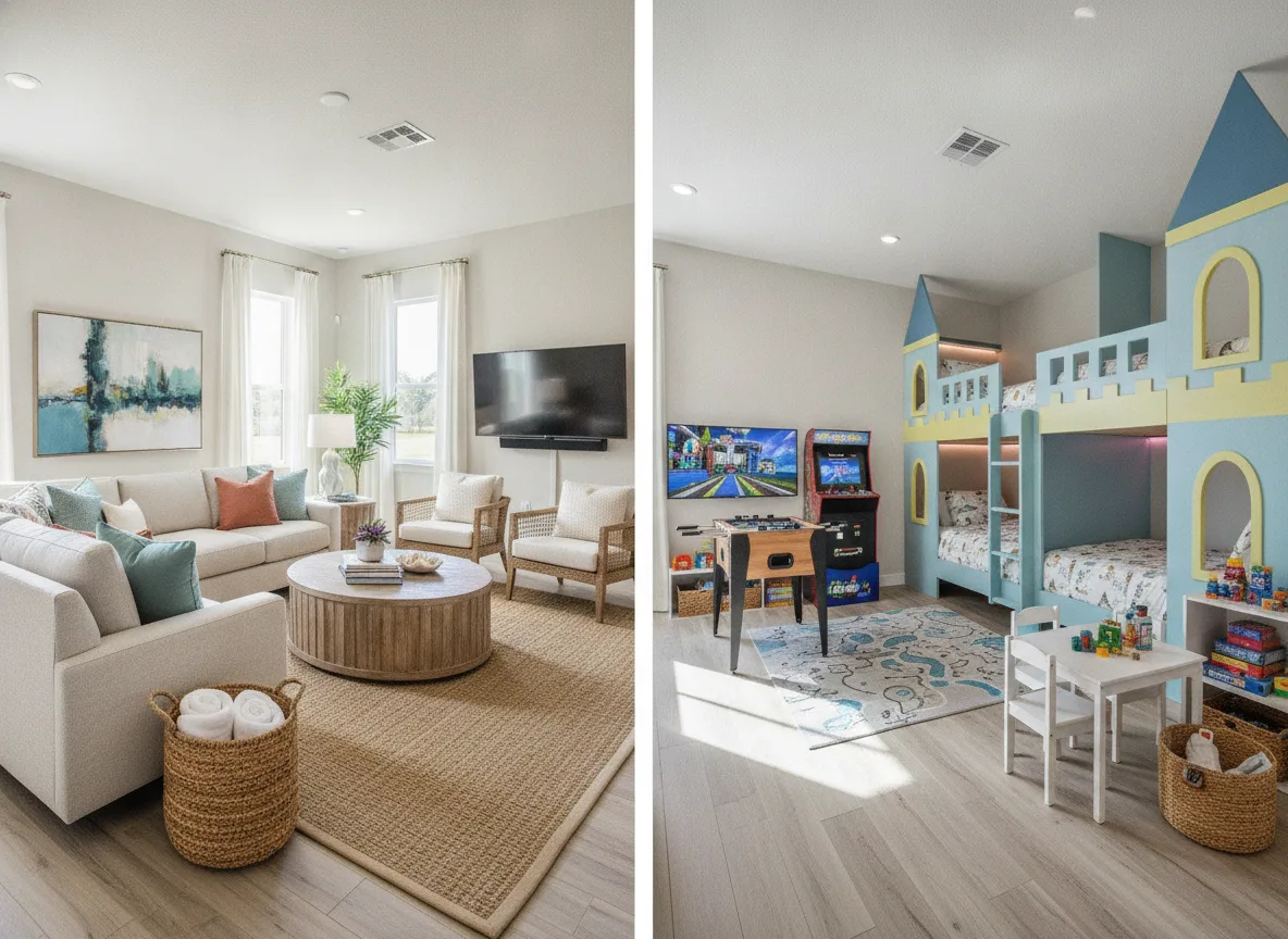 Orlando area vacation rental: Package tier for this comp set (step 2)