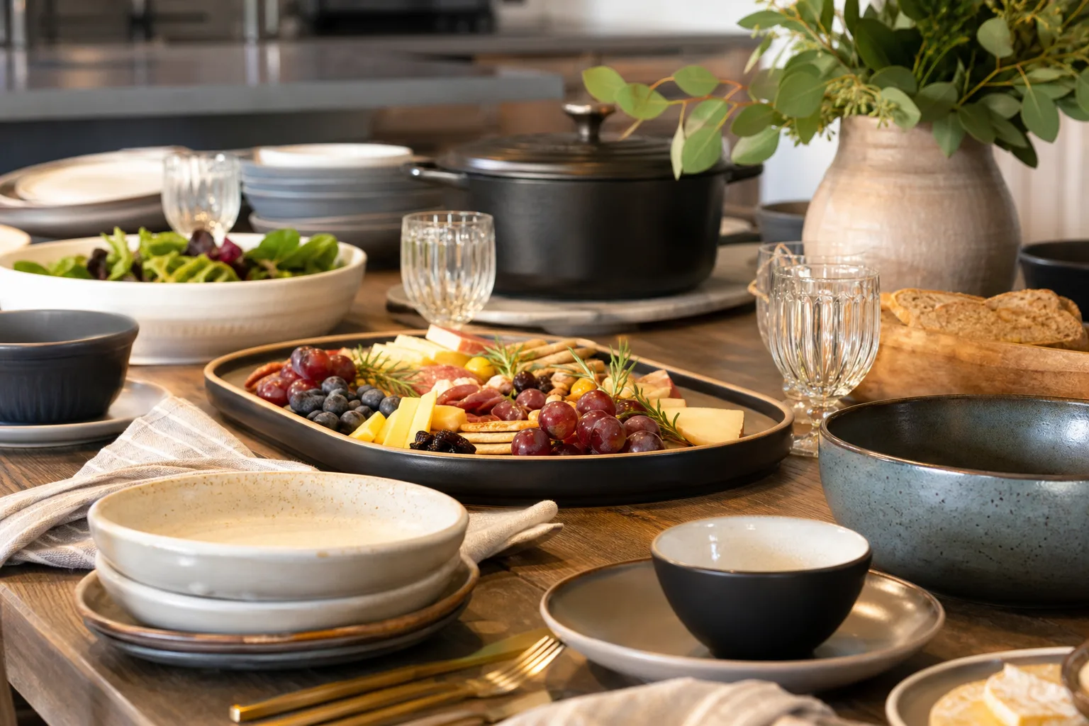 Kitchen-kit depth — cookware, bakeware, prep, and small appliances (step 2)