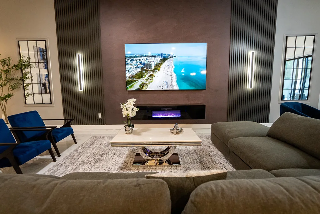 The five package levels, and where Luxury Estate sits (step 1)
