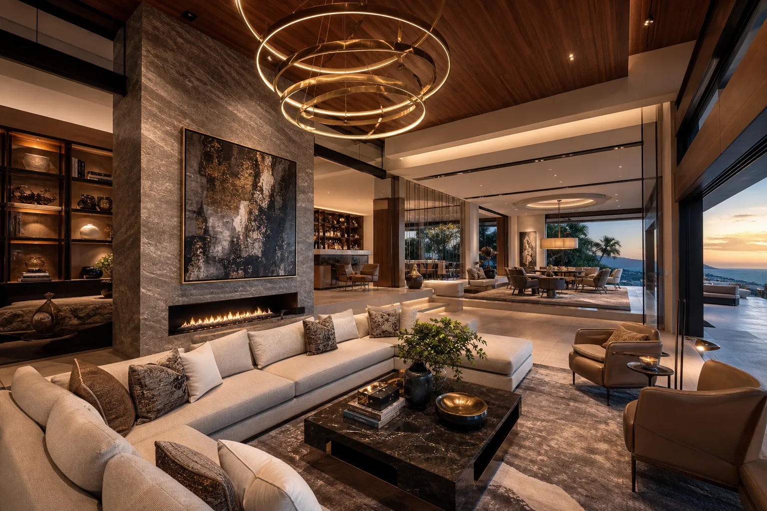 Where the luxury-tier budget shifts (step 4)
