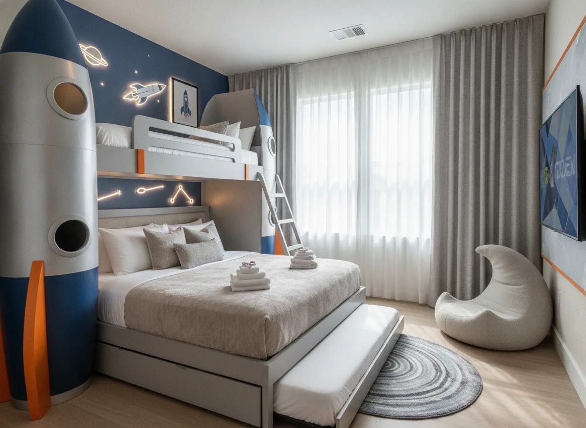 Themed rooms and sleep count (step 3)