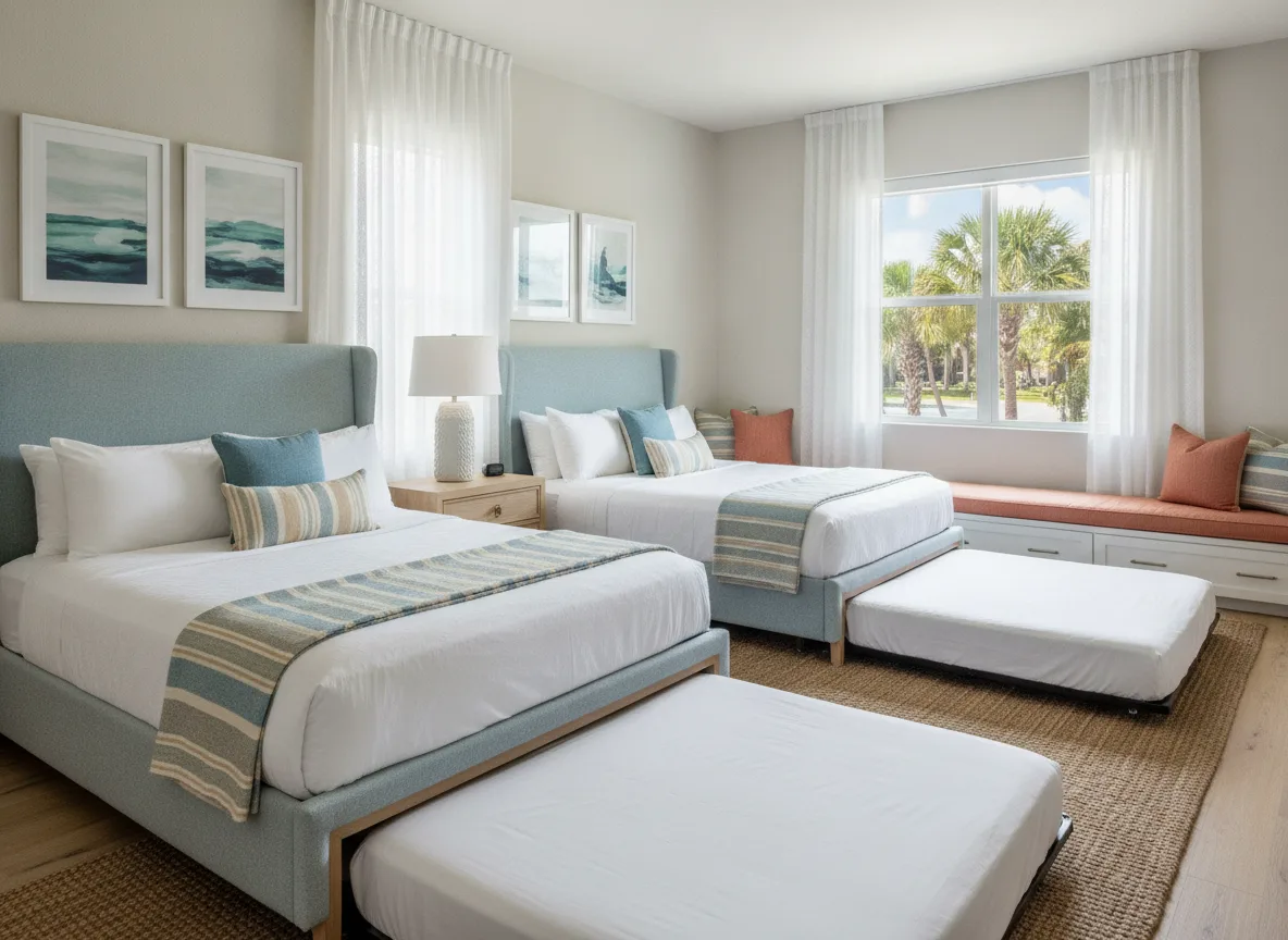 Orlando area vacation rental: Themed rooms and sleep count (step 3)