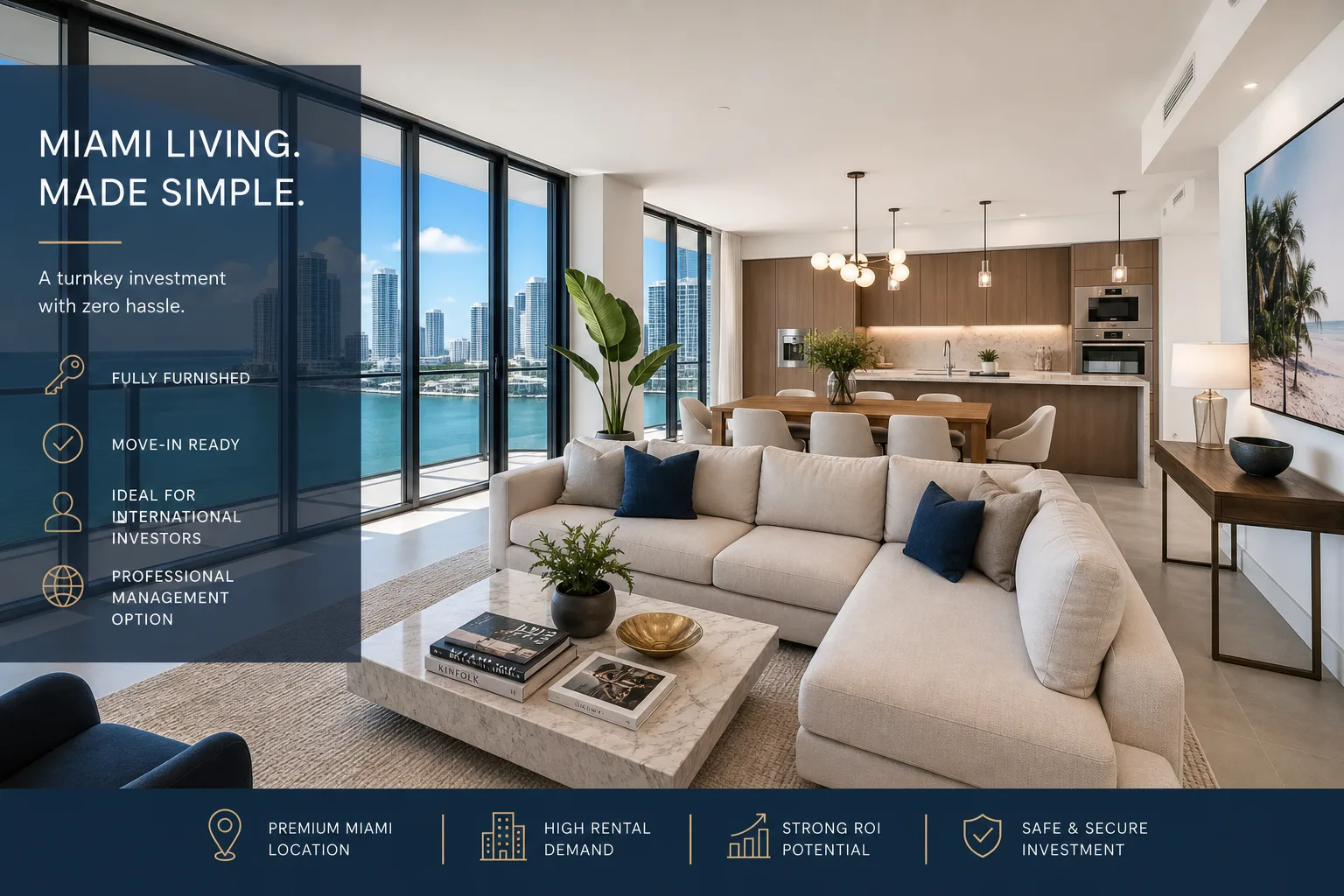 Miami vacation rental: Installation, documentation, and photo readiness (step 4)