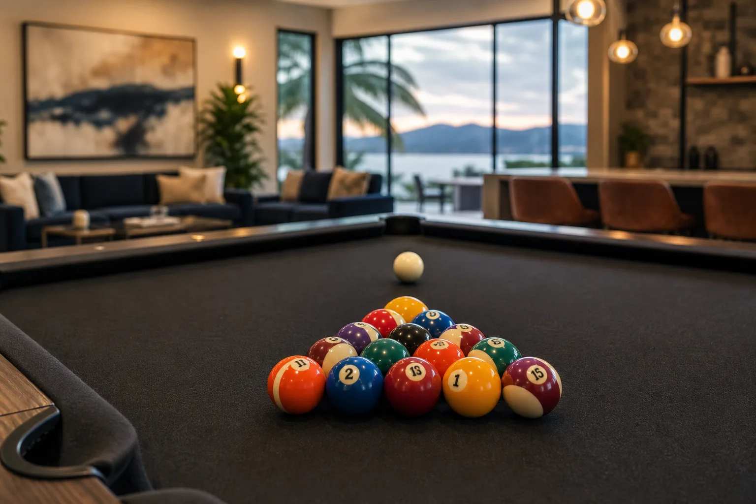 When a pool-table-anchored room makes sense (and when an arcade-room is the better call)
