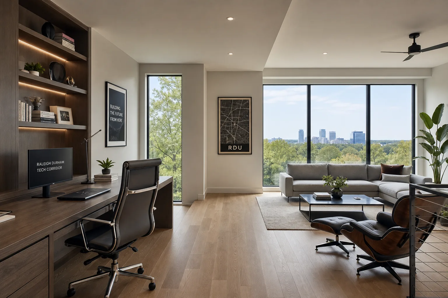 North Carolina vacation rental: The non-negotiable home office (step 4)