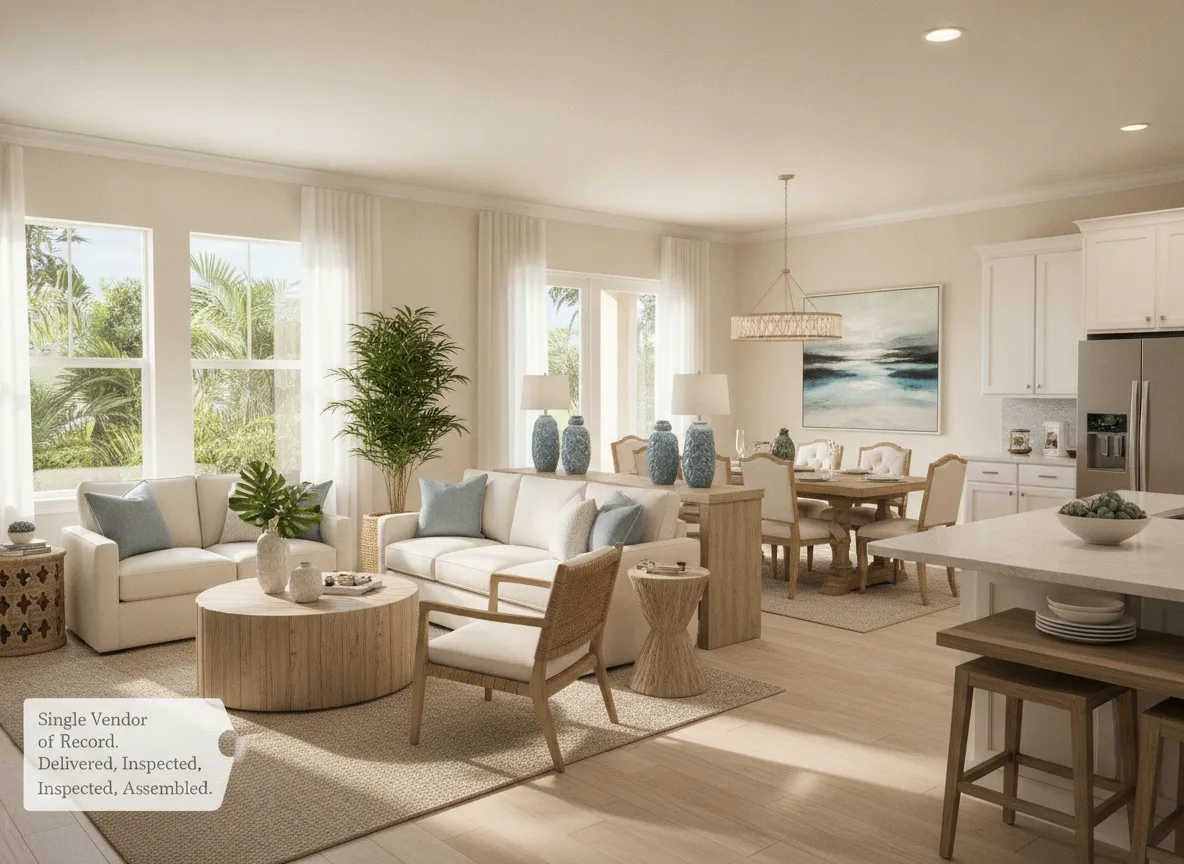 Orlando area vacation rental: Single vendor of record (step 1)