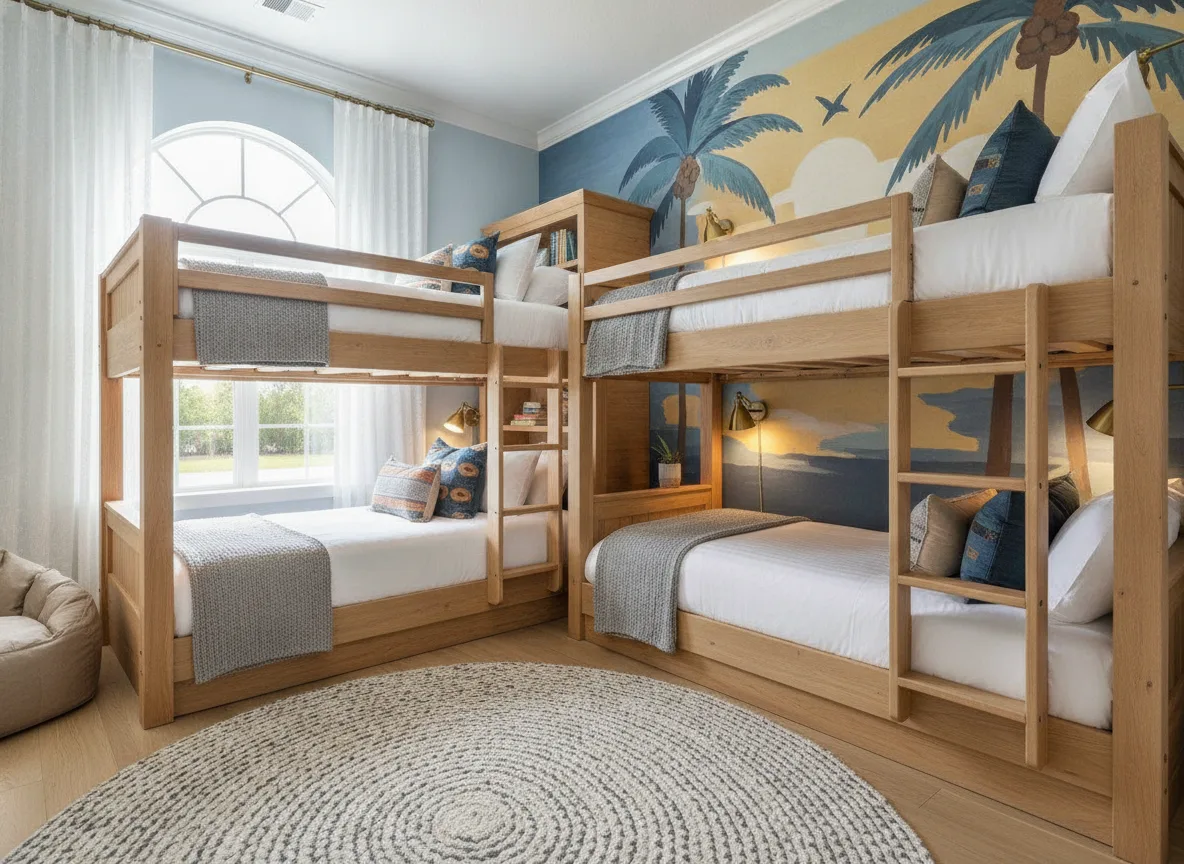 Multi-bunk strategy on large villas (step 3)