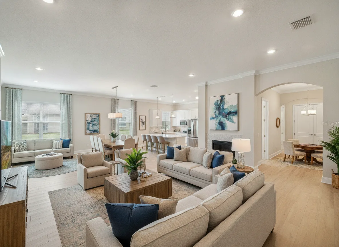 Orlando area vacation rental: Comp density (step 1)