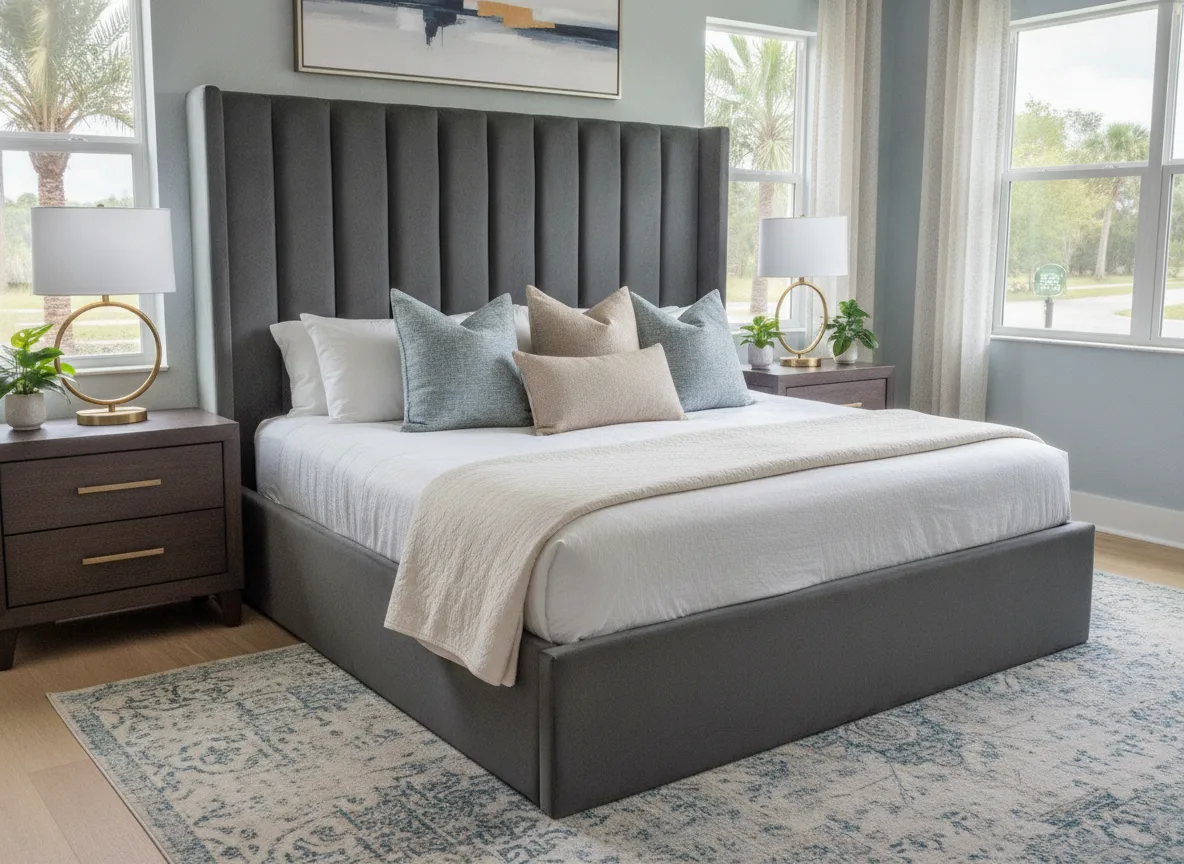 King and real headboard (step 1)