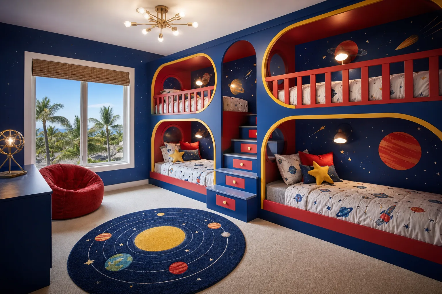 Why a superhero-themed room works in the Disney-corridor 5BR / 8BR market