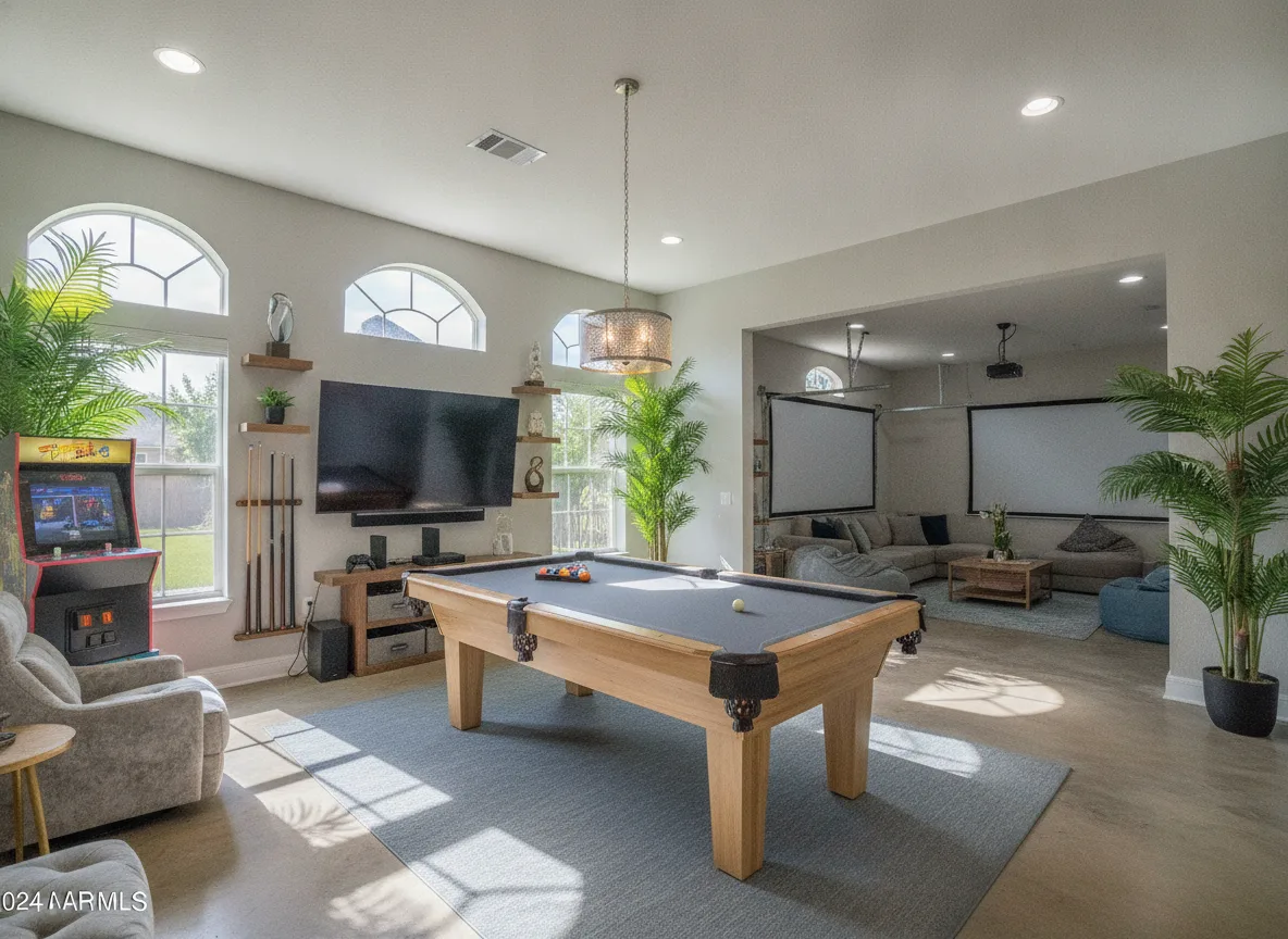 Orlando area vacation rental: Entertainment wings on 6BR+ (step 2)