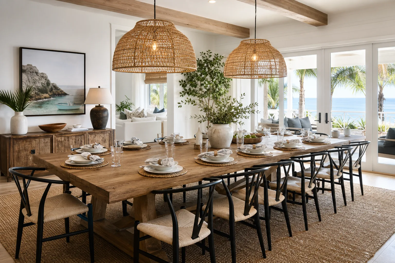 Dining area & kitchen (step 2)