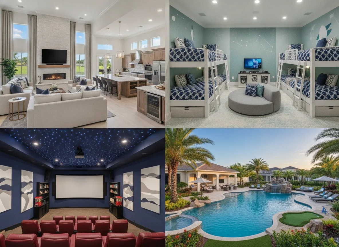 Luxury estate and mega-rental (step 4)