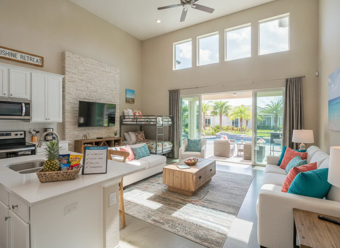 Orlando area vacation rental: Define guest-ready (step 1)
