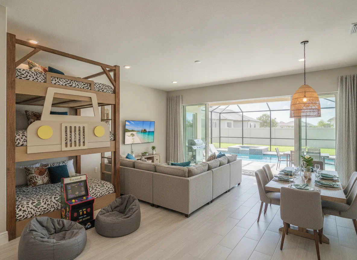 Orlando area vacation rental: Package tier for this comp set (step 2)