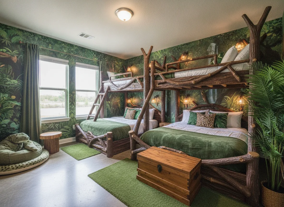 Orlando area vacation rental: Themed rooms and sleep count (step 3)