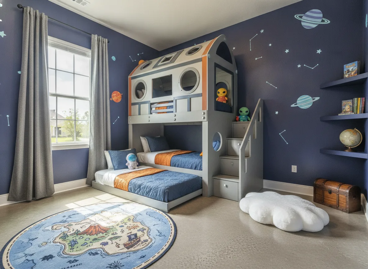 Orlando area vacation rental: Themed rooms and sleep count (step 3)