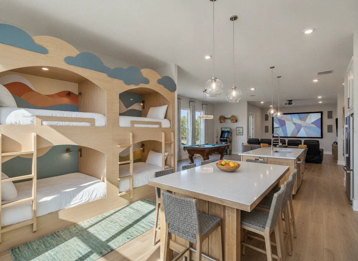 Orlando area vacation rental: Themed count (step 3)