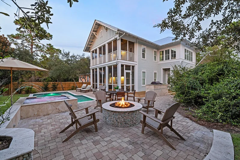 Listing-ready Florida vacation home exterior for remote owner turnkey setup