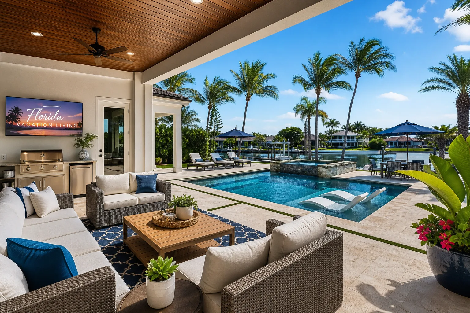 Investment Rental Property Owners furnished interior detail