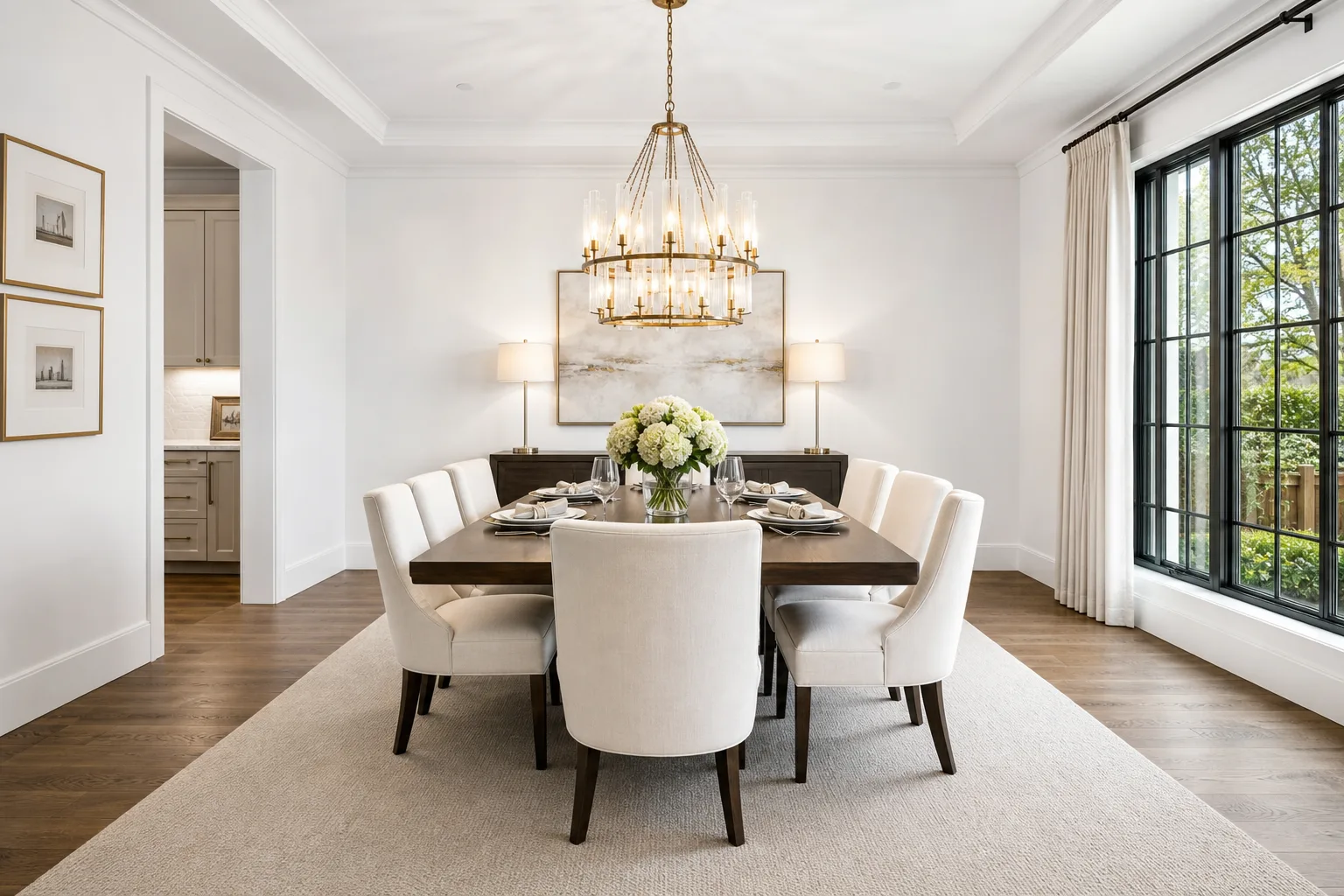 Realtors furnished interior detail
