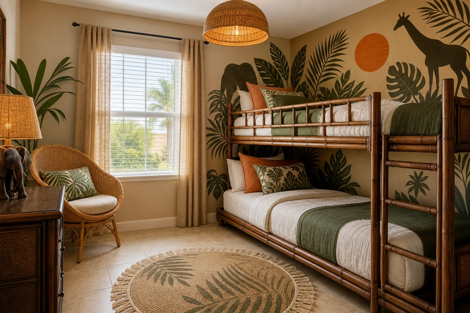 Theme room for a Solterra vacation rental home.