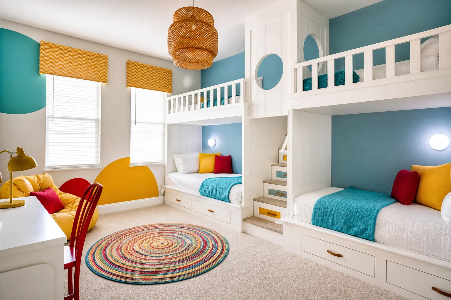 Orlando Airbnb theme room designed for vacation rental guests.